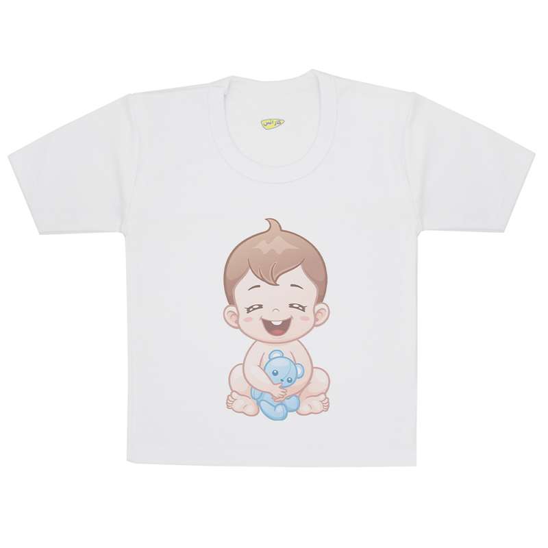 تی شرت آستین کوتاه نوزادی کارانس مدل TSB-3017