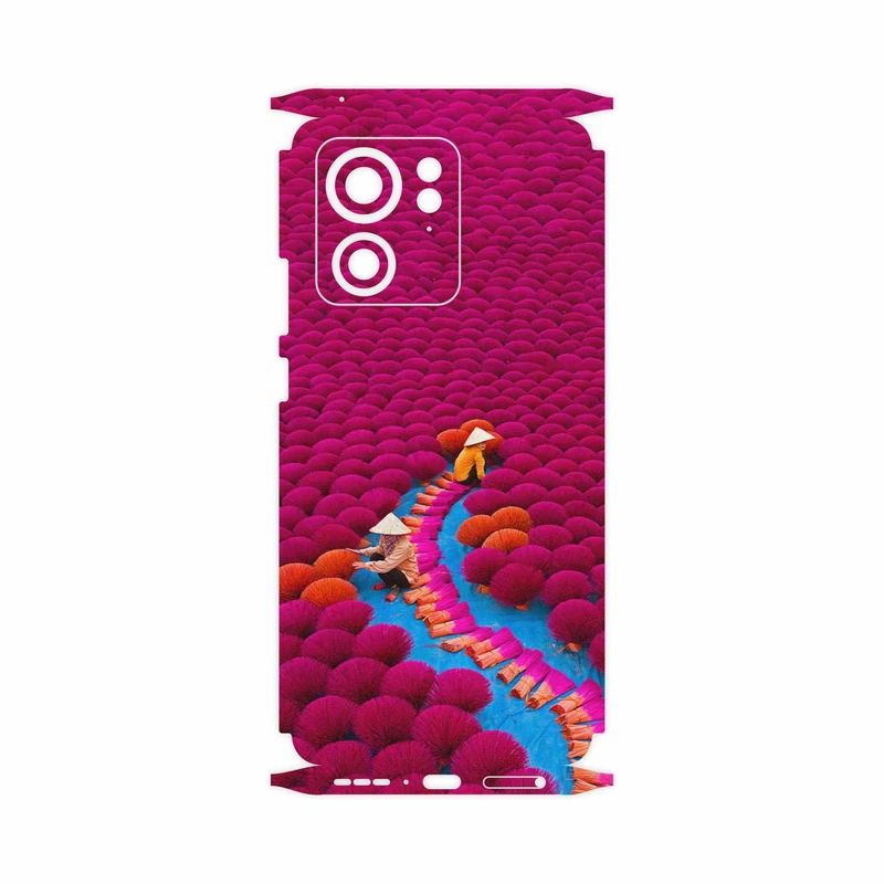 برچسب پوششی ماهوت مدل Vietnam Incense Wood Farms-FullSkin مناسب برای گوشی موبایل موتورولا Edge 40