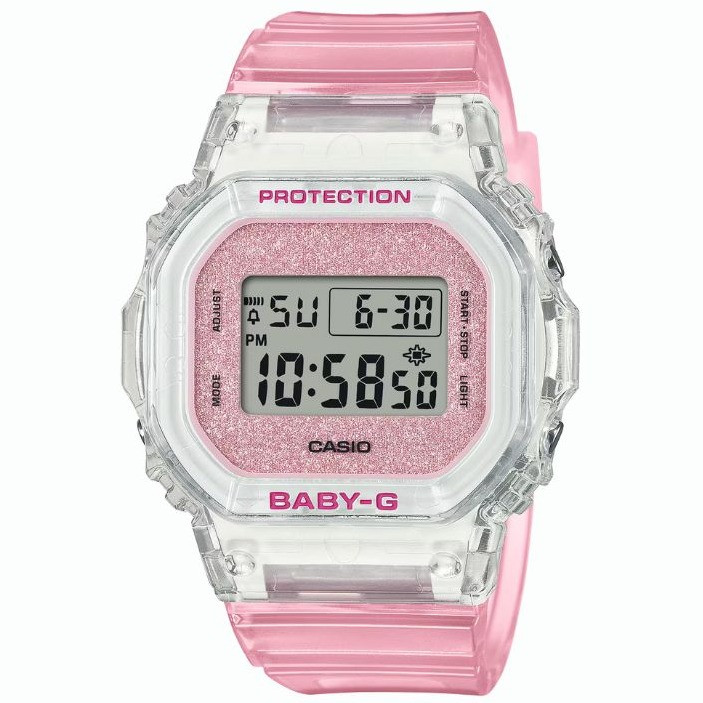 ساعت مچی دیجیتال دخترانه کاسیو مدل BGD-565GC-4