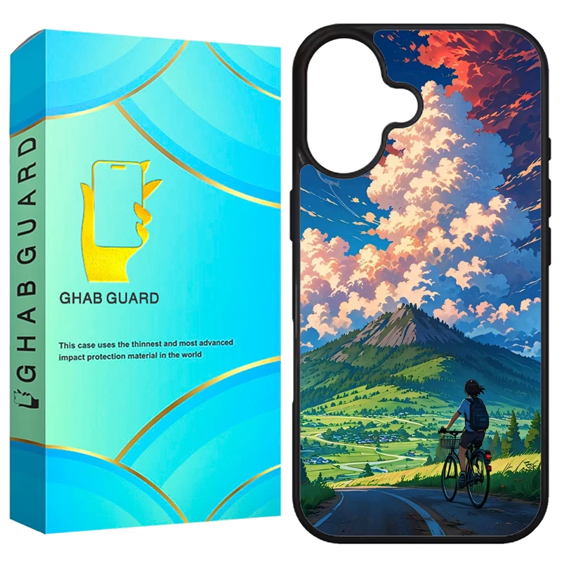 کاور قاب گارد طرح طبیعت مدل G16PL مناسب برای گوشی موبایل اپل iPhone 16 Plus