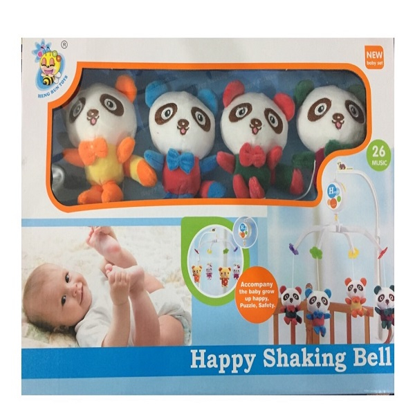 آویز تخت کودک مدل Happy Shaking Bel