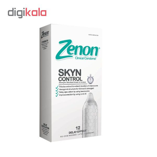 کاندوم زنون مدل SKIN CONTROL بسته 12 عددی کاندوم زنون مدل SKIN CONTROL بسته 12 عددی
