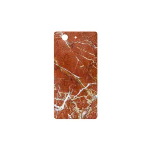 MAHOOT Red Marble Cover Sticker for Sony Xperia Z3 Compact