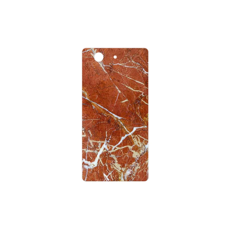 برچسب پوششی ماهوت مدل Red Marble مناسب برای گوشی موبایل سونی Xperia Z3 Compact