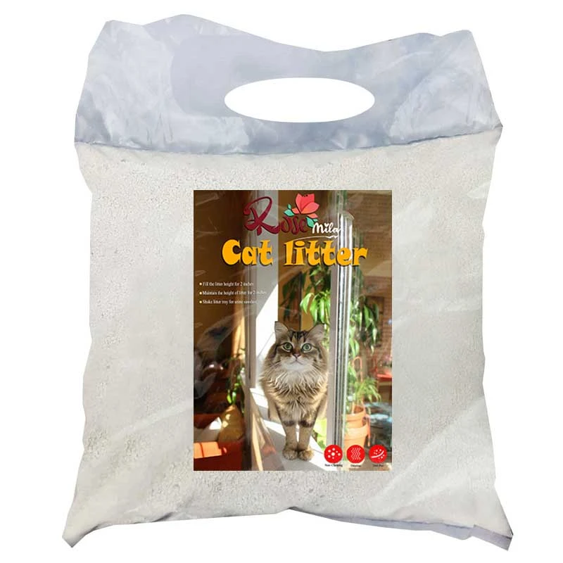  خاک بستر گربه رزمیلا مدل گرانول کد R8-04 وزن 4 کیلوگرم