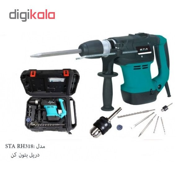 دریل بتن کن اس تی ای مدل RH318