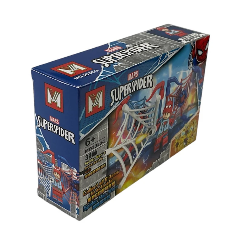 ساختنی ۳۹ تکه ام مدل اسپایدرمن