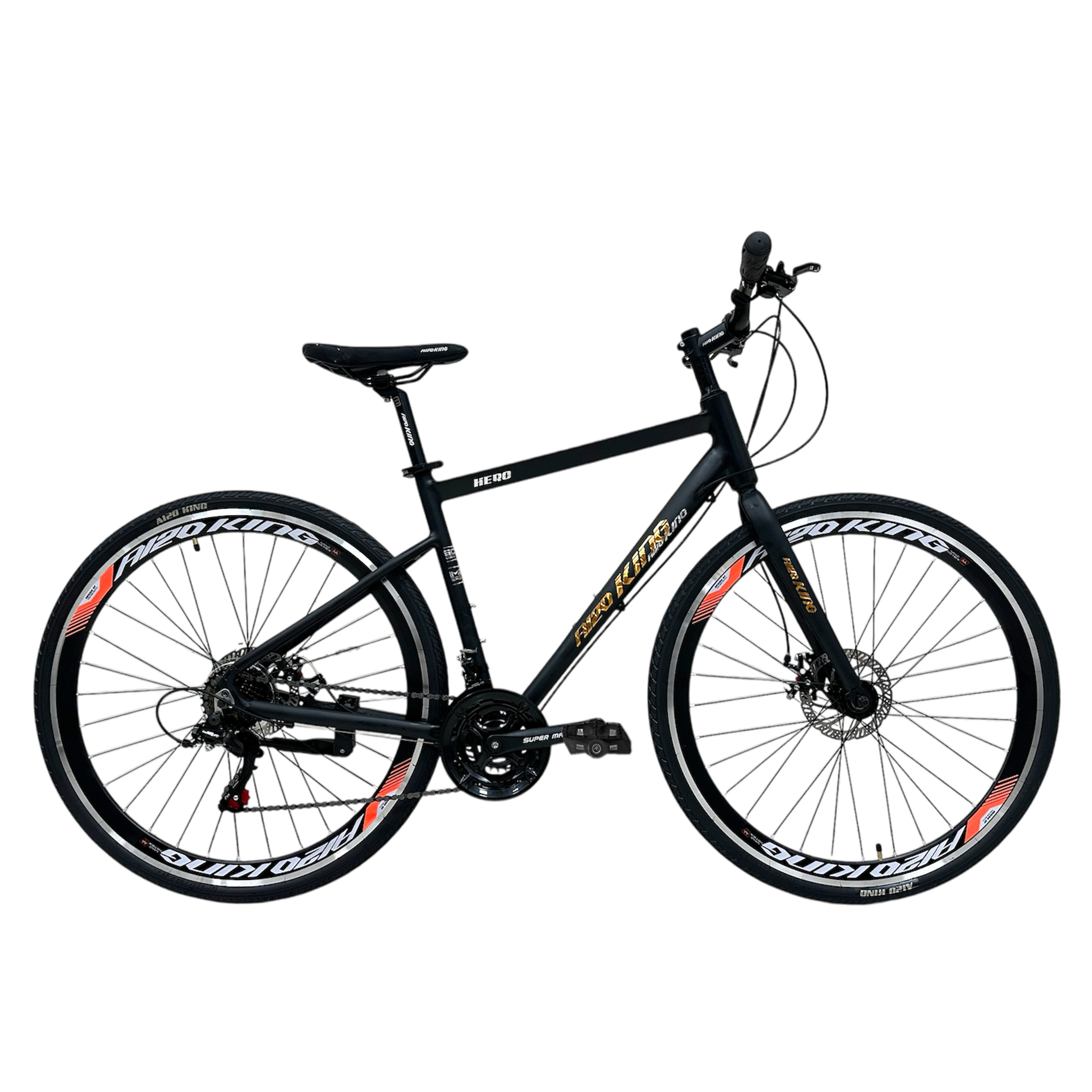 دوچرخه شهری کینگ مدل HERO-A120 سایز طوقه 28