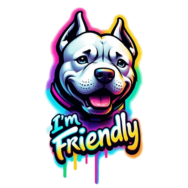 استیکر پارچه و لباس پاد آفرین طرح سگ بامزه کد 4006