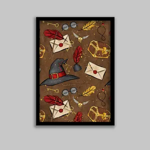 تابلو مدل هری پاتر Harry Potter کد LA-G10613-2