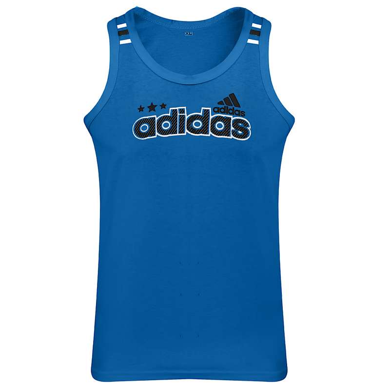 تاپ مردانه مدل رکابی رنگ آبی