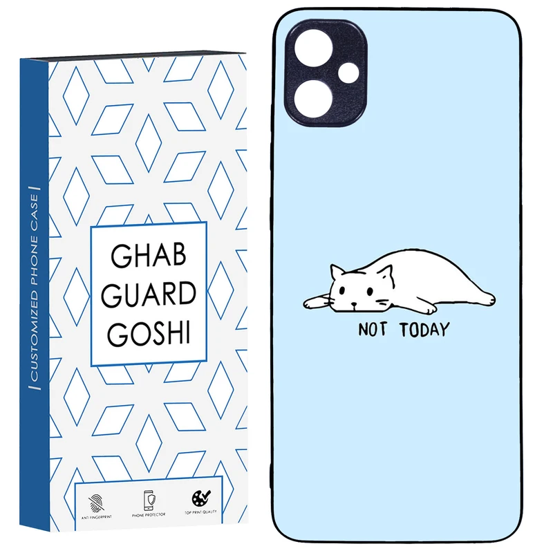 کاور قاب گارد گوشی طرح گربه کد TPU-002 مناسب برای گوشی موبایل سامسونگ Galaxy A05