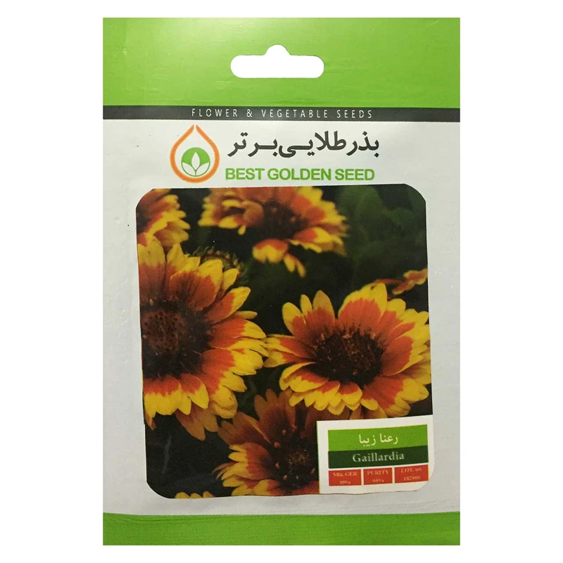 بذر گل رعنا زیبا بذر طلایی برتر کد BZT-17