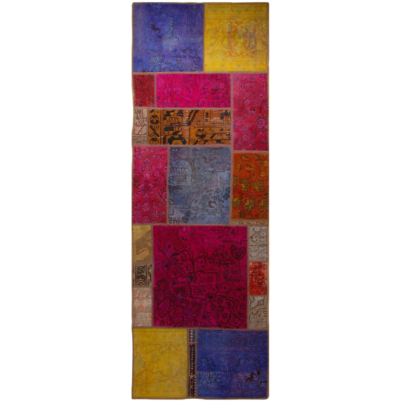 کلاژ فرش یک و نیم متری فرش هریس کد 101017