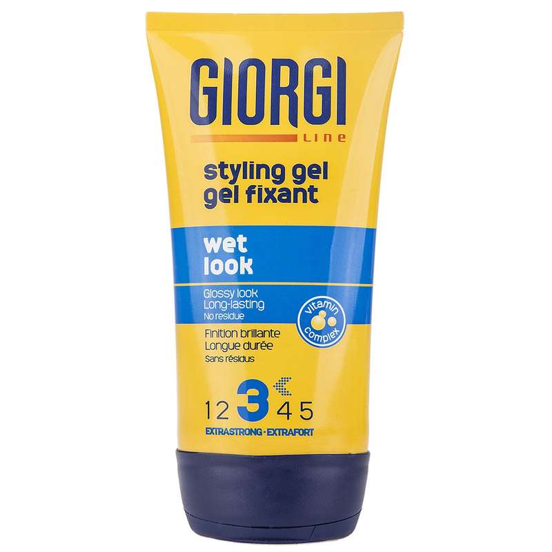 ژل حالت دهنده مو جیورجی مدل Wet Look حجم 150 میلی لیتر