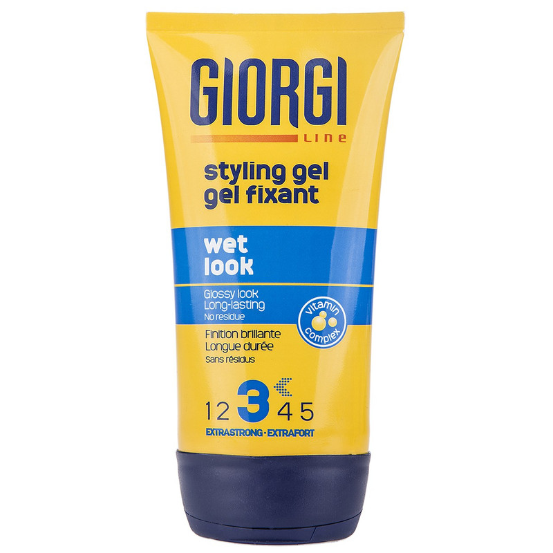ژل حالت دهنده مو جیورجی مدل Wet Look حجم 150 میلی لیتر