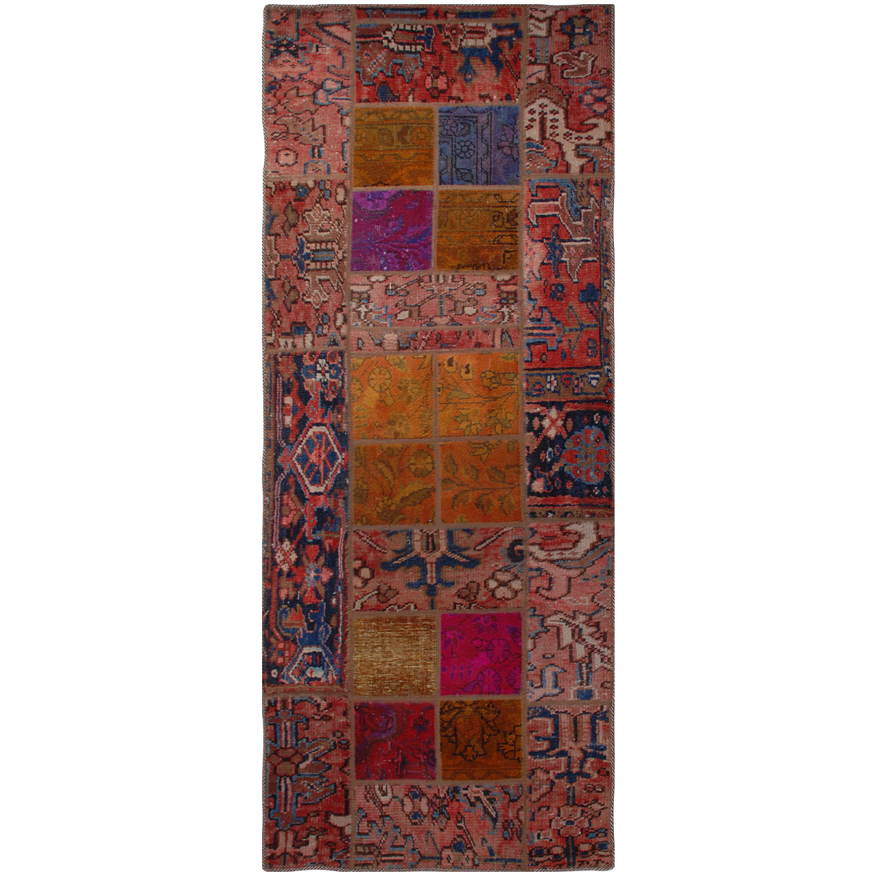 کلاژ فرش یک و نیم متری فرش هریس کد 101026