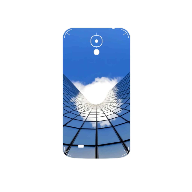 برچسب پوششی ماهوت مدل Glass skyscraper مناسب برای گوشی موبایل سامسونگ Galaxy Mega 6.3 I9200
