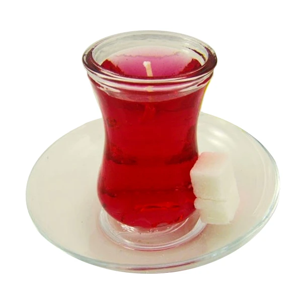 شمع طرح چای قند پهلو