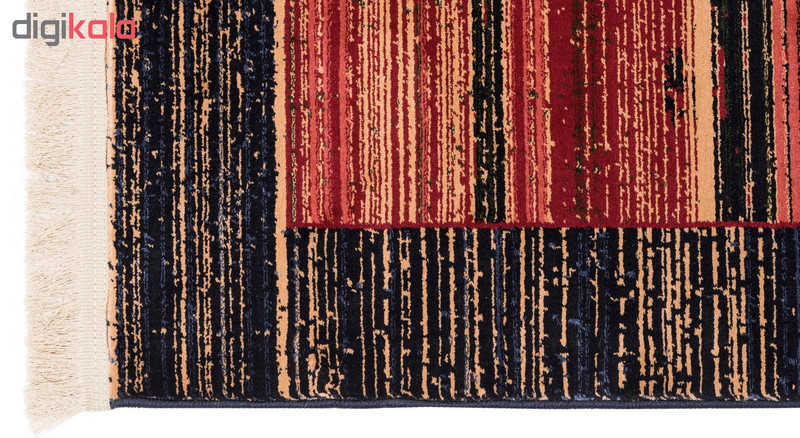 گبه ماشینی دنیای فرش کد 549B زمینه آبی کاربنی گبه ماشینی دنیای فرش کد 549B زمینه آبی کاربنی