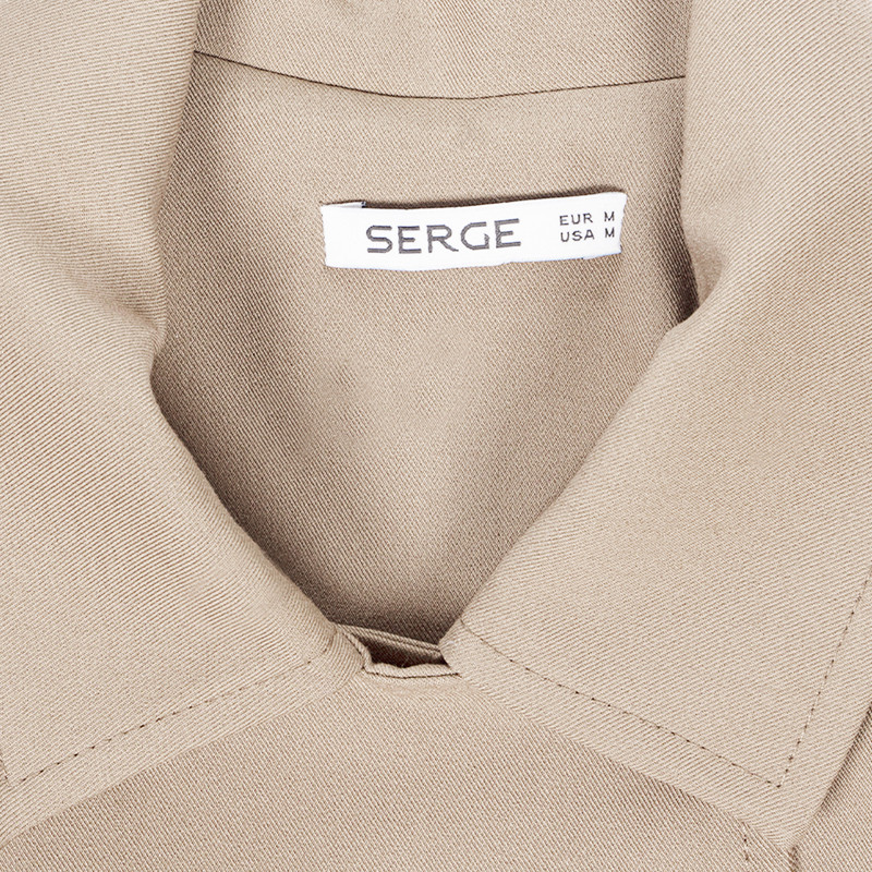 کت زنانه سرژه مدل 212269 رنگ کرم