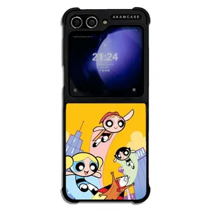 AKAM AMCWSGZFLIP5-POWER PUFF GIRLS7  Cover For Samsung Galaxy Z Flip 5