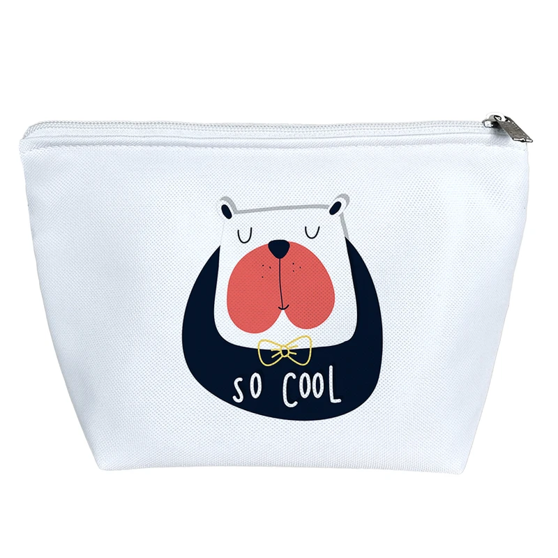 کیف لوازم آرایش دخترانه خندالو مدل سگ کد 1974