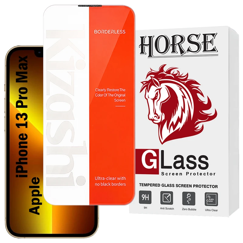 محافظ صفحه نمایش هورس مدل KIZNOSTH مناسب برای گوشی موبایل اپل iPhone 13 Pro Max