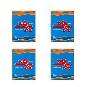 پودر رخت شویی دستی برف مدل Super مقدار 500 گرم بسته 4عددی