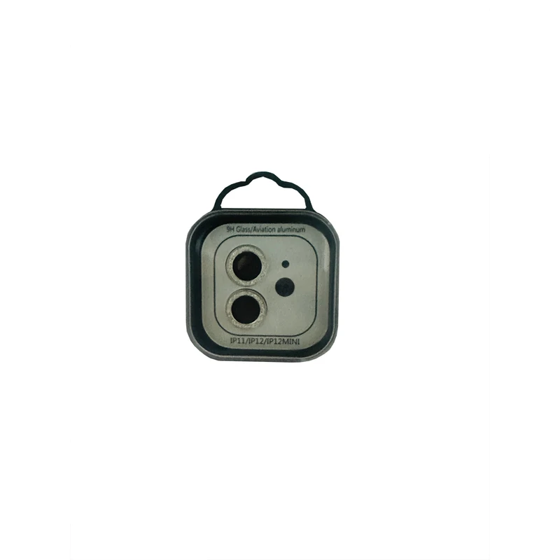 محافظ لنز دوربین مدل شیک شل طرح رینگی شاین مناسب برای گوشی موبایل اپلiphone 11