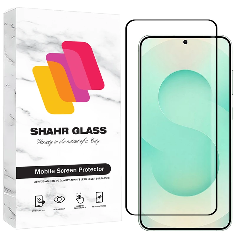 محافظ صفحه نمایش شهر گلس مدل FULLES20 مناسب برای گوشی موبایل سامسونگ Galaxy S25 Plus