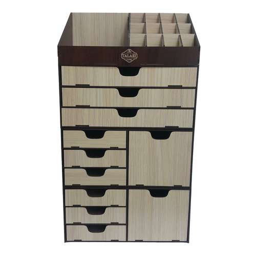استند لوازم آرایشی لوکس طلائی مدل LTMB004w_mdf