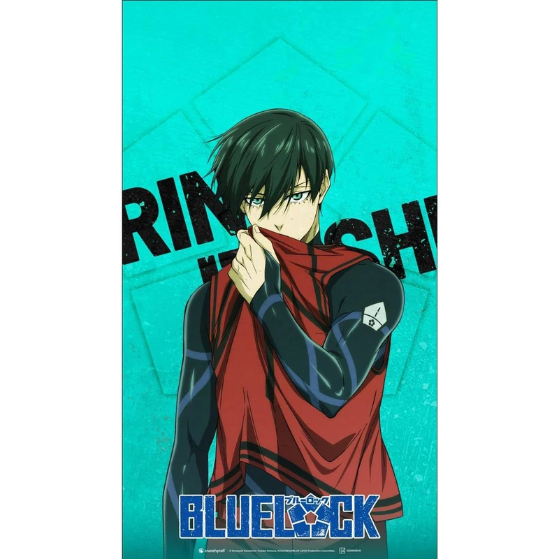 پوستر بوم استیکر طرح انیمه Blue Lock مدل Itoshi Rin کد P169