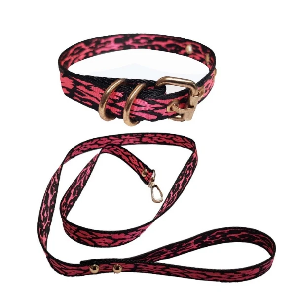 قلاده گردنی و بند قلاده سگ و گربه مدل Ogipss کد 01