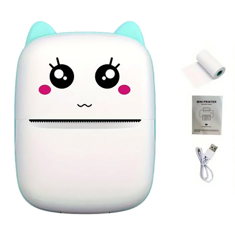 پرینتر حرارتی مدل MINI Printer pink