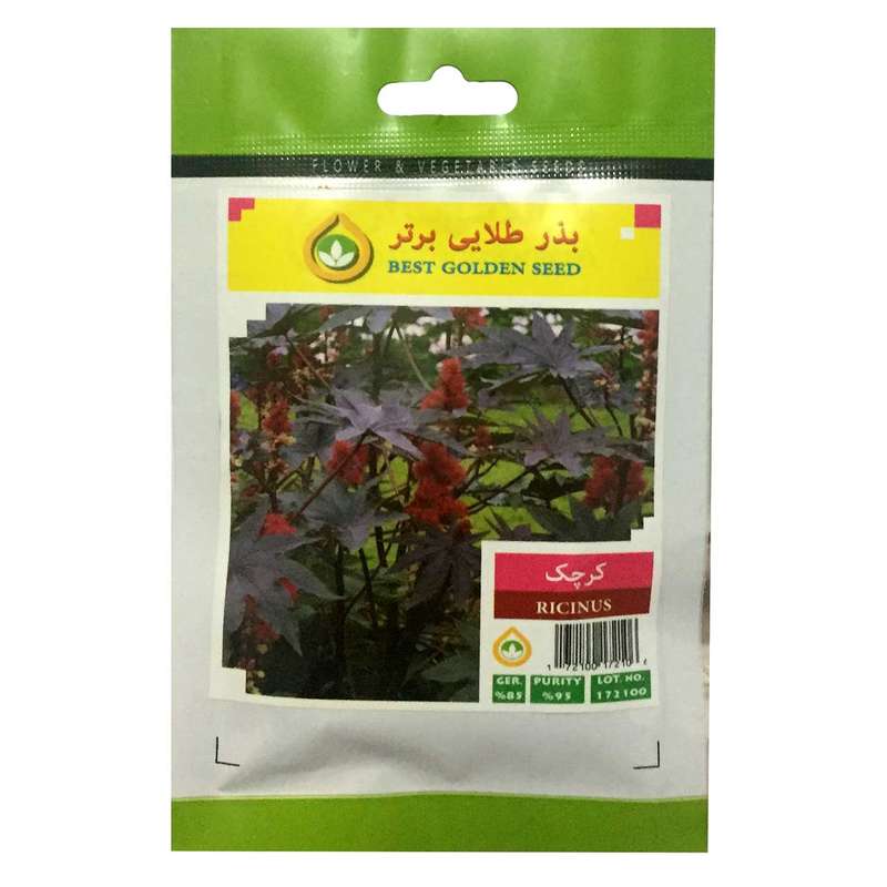 بذر گل کرچک بذر طلایی برتر کد BZT-27 بذر گل کرچک بذر طلایی برتر کد BZT-27