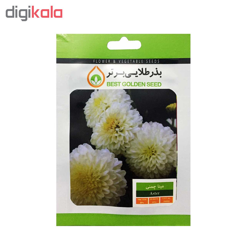 بذر گل مینا چمنی بذر طلایی برتر کد BZT-34
