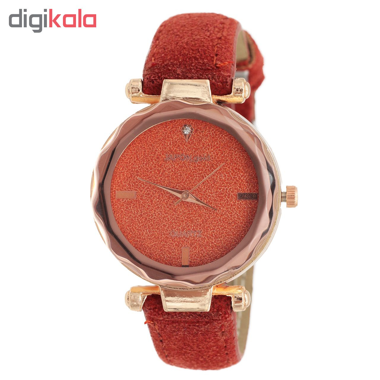 ساعت مچی عقربه ای زنانه ژاپن گلد مدل JG1750