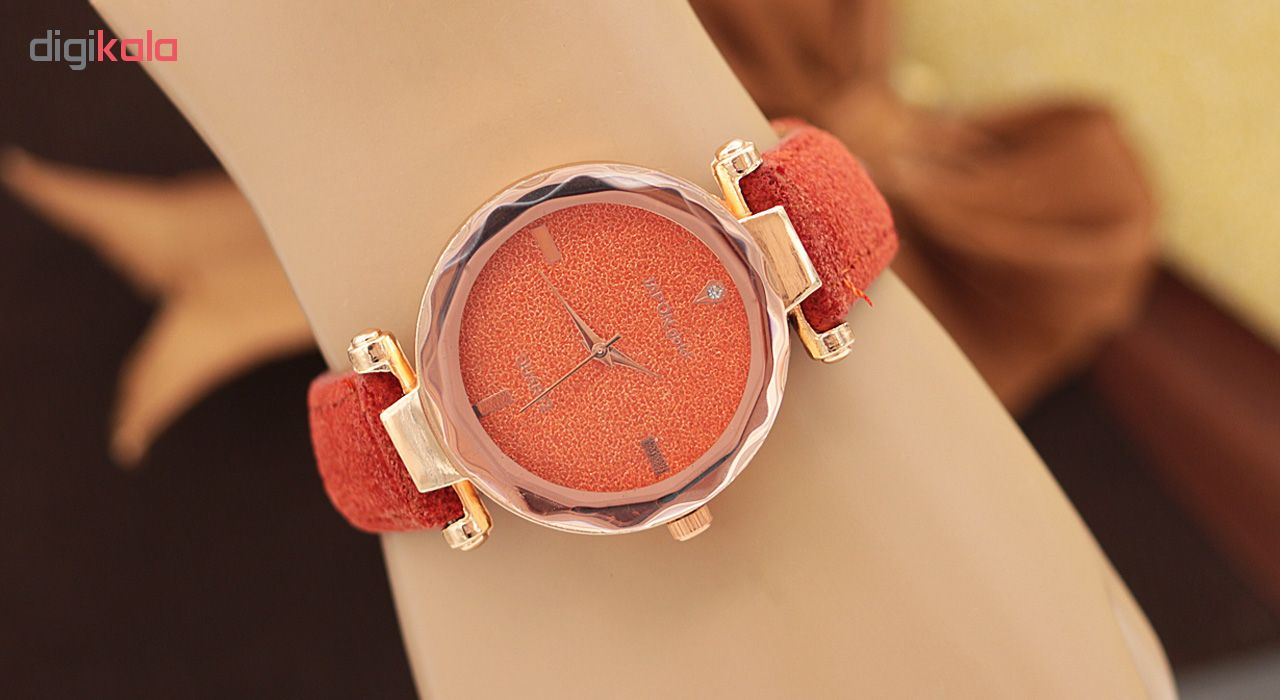 ساعت مچی عقربه ای زنانه ژاپن گلد مدل JG1750