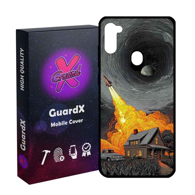کاور گارد ایکس طرح Interstellar مدل 10933 مناسب برای گوشی موبایل سامسونگ Galaxy A11/M11