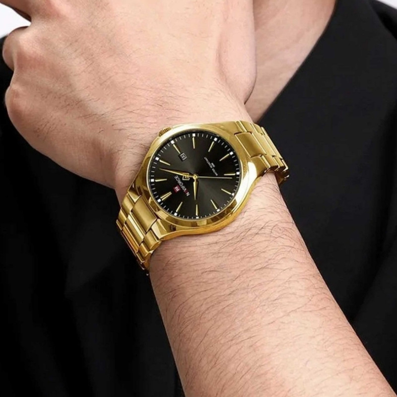 ساعت مچی عقربهای مردانه کوارتز نیوی فورس مدل NF9214