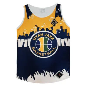 تاپ ورزشی مردانه مدل UTAH JAZZ کد UJ01