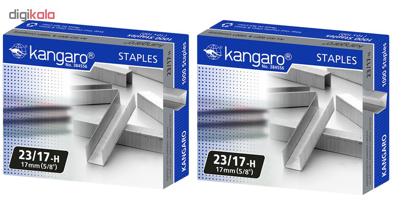 سوزن منگنه کانگرو سایز 23/17 بسته 2000 عددی