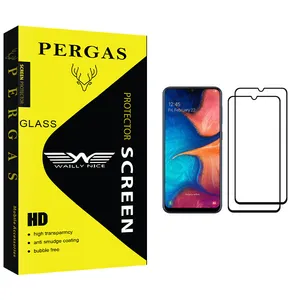 Waily Nice Pergas Glass Screen Protector For Samsung Galaxy A20 Pack Of 2