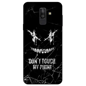 Megafone Dont touch my phone 1884 Cover For Samsung Galaxy J8 2018