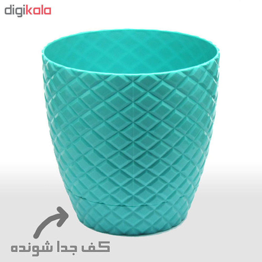 گلدان طرح آناناسی ارتفاع 8 سانتی متر