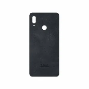 MAHOOT Graphite Buffalo Leather Cover Sticker for Huawei P Smart 2019