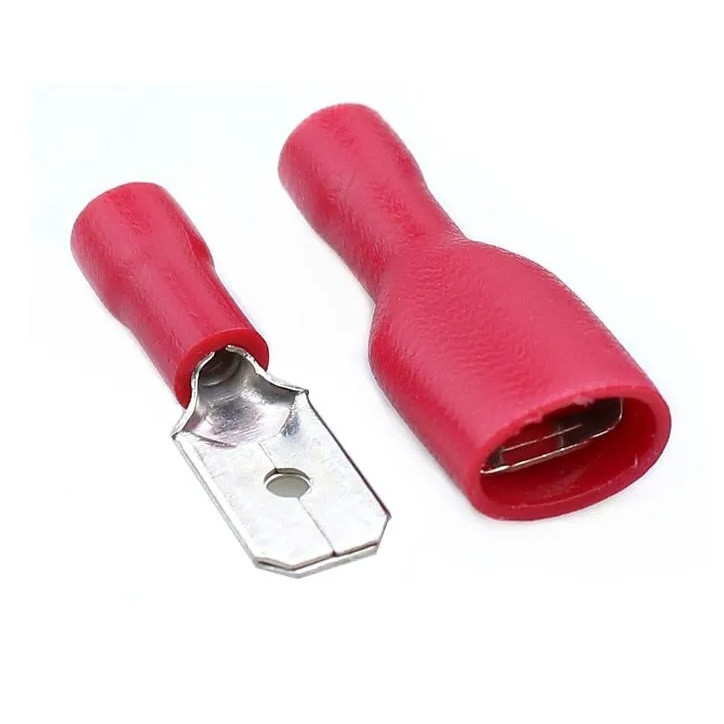 سرسیم ده ده الکتریک گروپ مدل نری و مادگی مدل FDFD1.25-250 ، MDD1.25-250 بسته 40 عددی