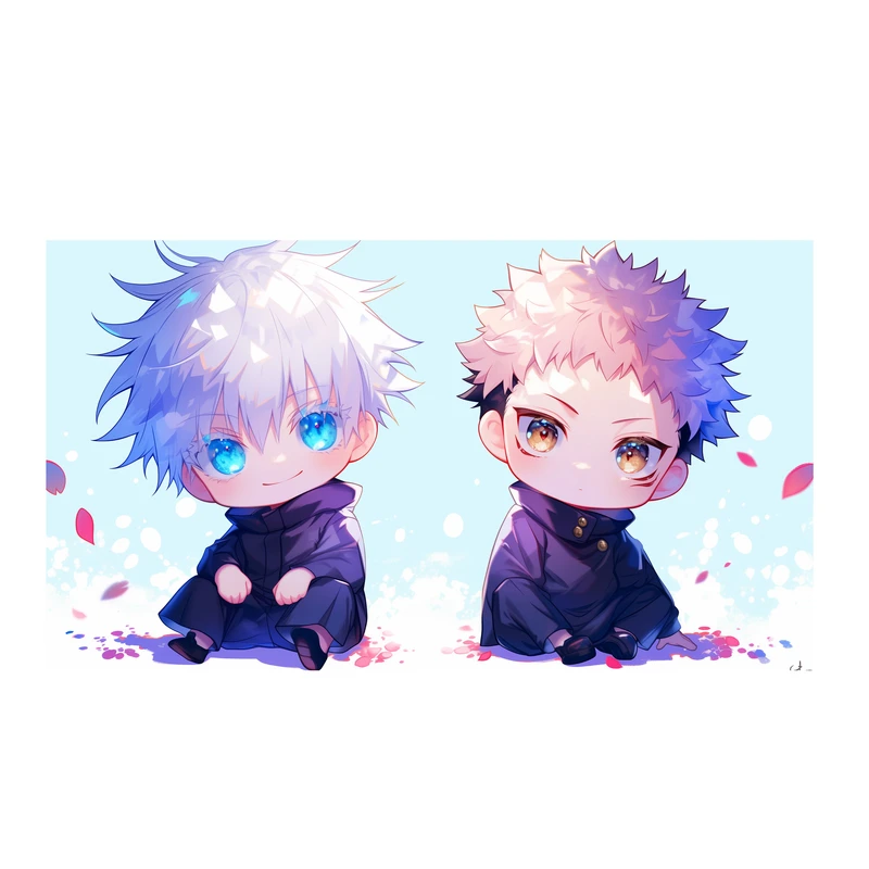 استیکر لپ تاپ و موبایل مدل انیمه طرح جوجوتسو کایسن ایتادوری یوجی jujutsu kaisen yuji itadori کد 662