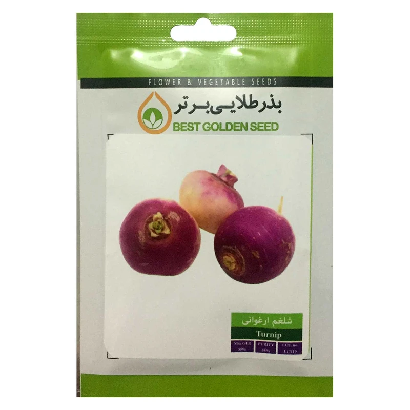 بذر شلغم ارغوانی بذر طلایی برتر کد BZT-58